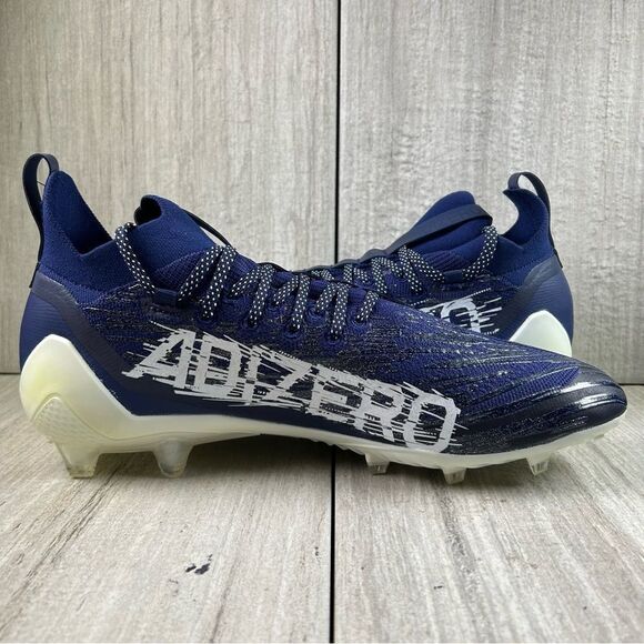 Adidas Adizero PrimeKnit Navy Football Cleats Athletic Sneaker Mens Size 12.5 - Picture 4 of 10